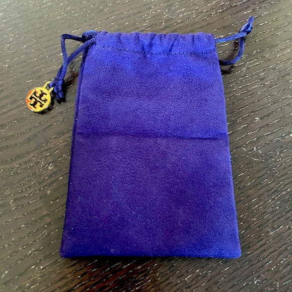 NWOT Tory Burch Suede Jewelry Dustbag - Picture 2 of 2